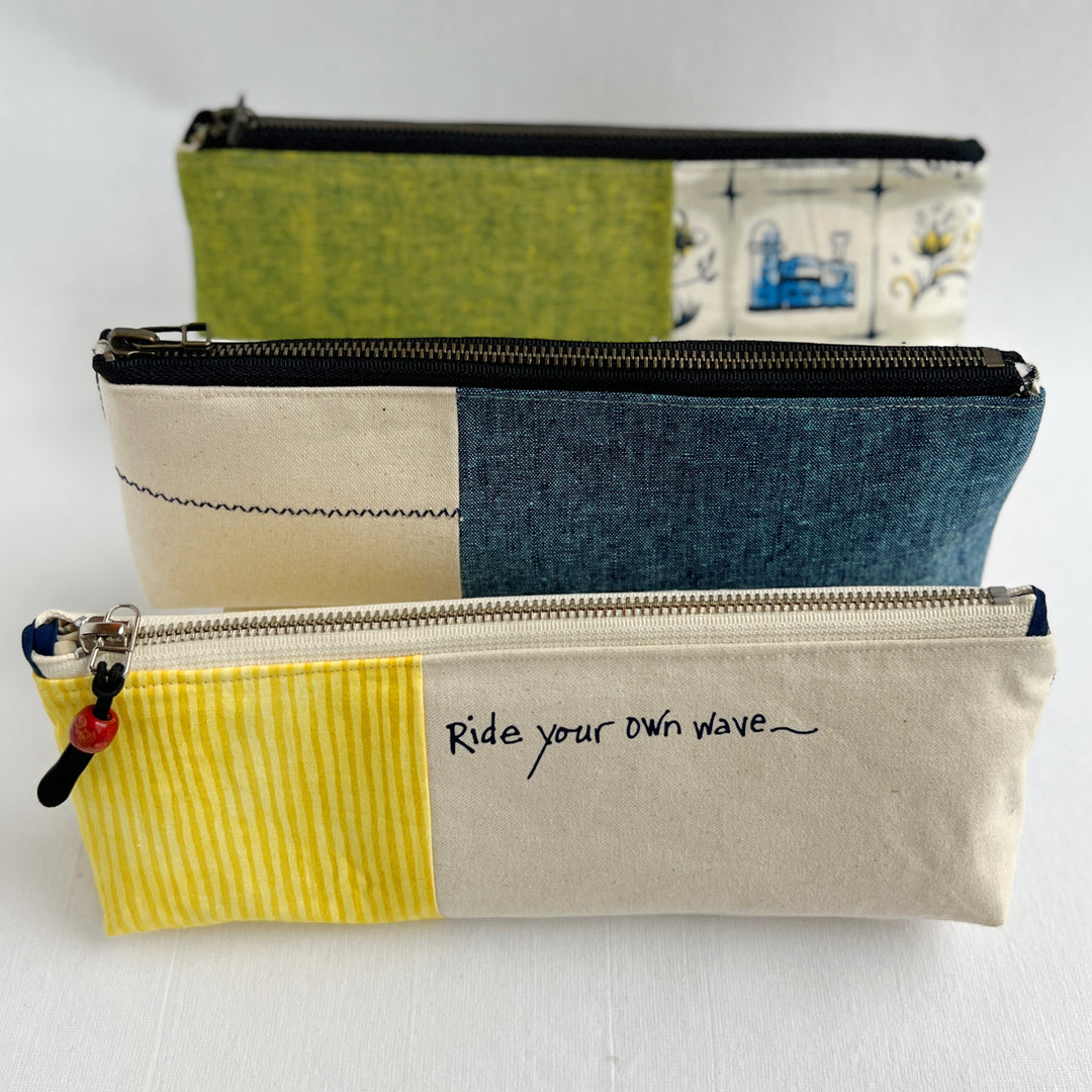 Zip Bag Pouch for Art Tools, Pencils, Supplies and More!