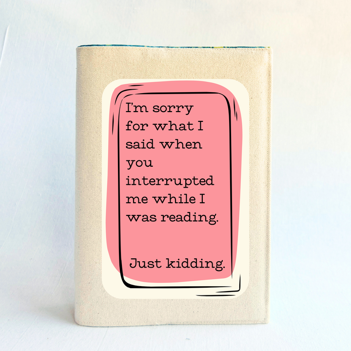 Not Sorry - Canvas Book Cover