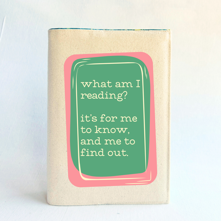 What am I reading - Canvas Book Cover