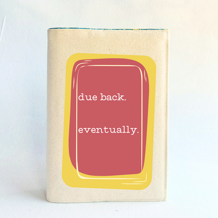 Due Back - Canvas Book Cover