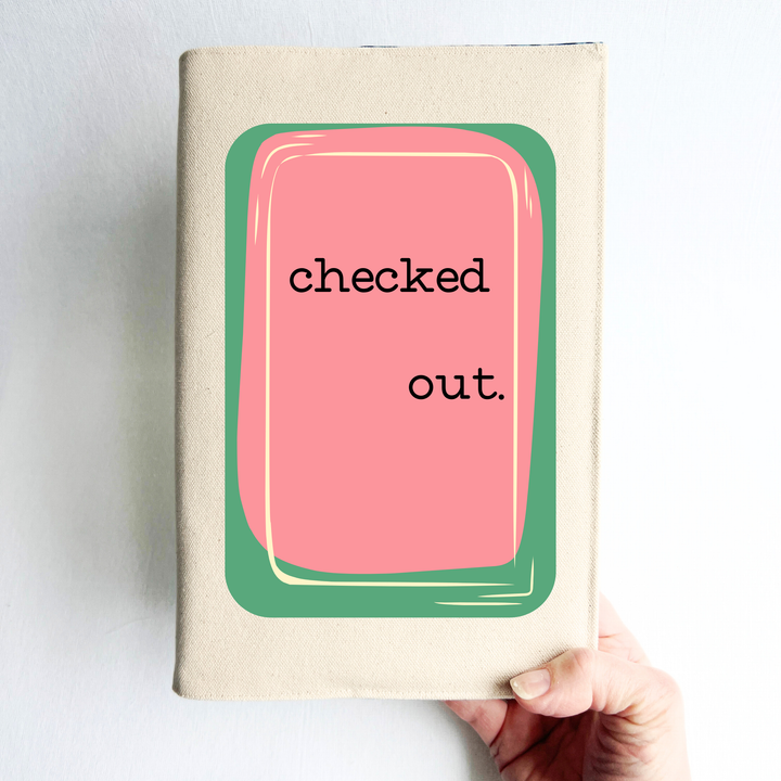 Checked Out - Canvas Book Cover