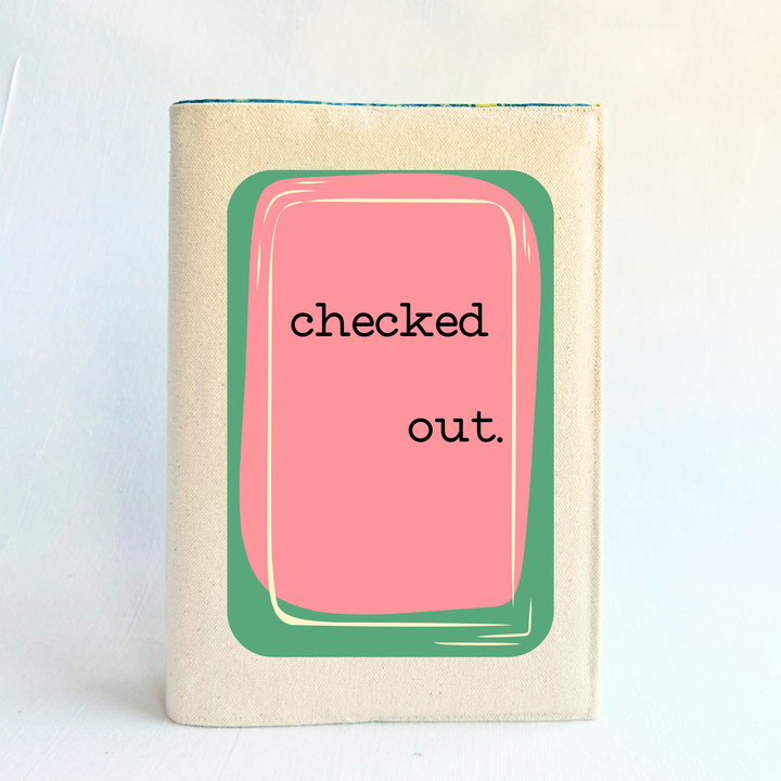 Checked Out - Canvas Book Cover