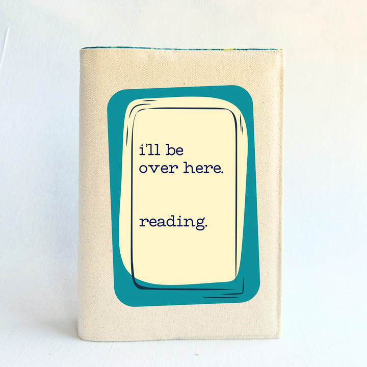 I'll be Over Here - Canvas Book Cover