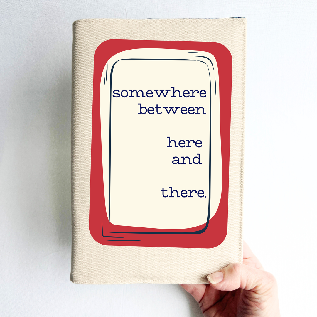 Somewhere Between - Canvas Book Cover