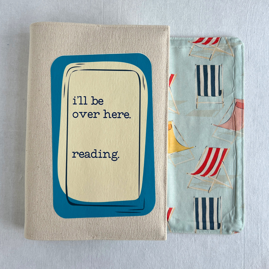 I'll be Over Here - Canvas Book Cover
