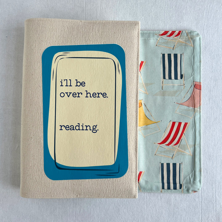 I'll be Over Here - Canvas Book Cover
