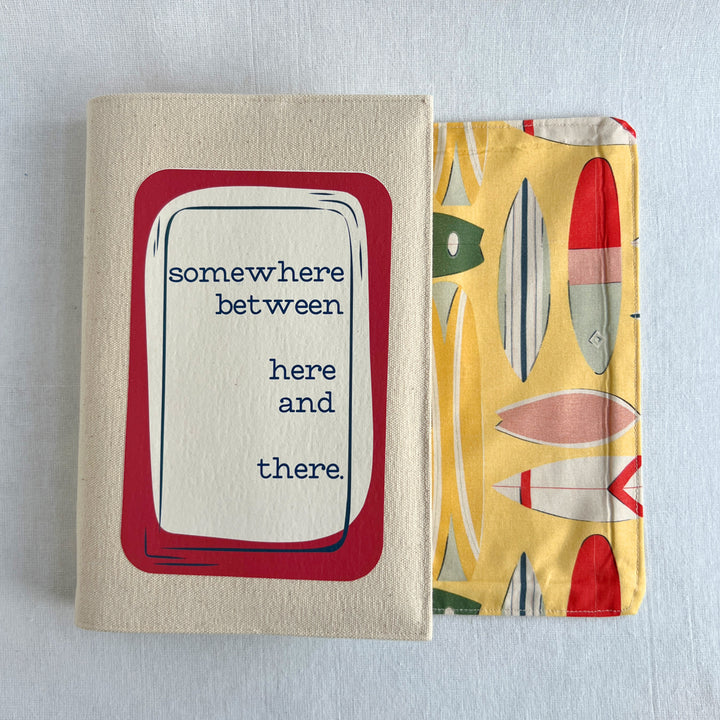Somewhere Between - Canvas Book Cover