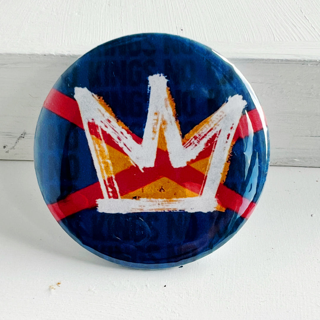 Pinback Buttons - NO KINGS Day