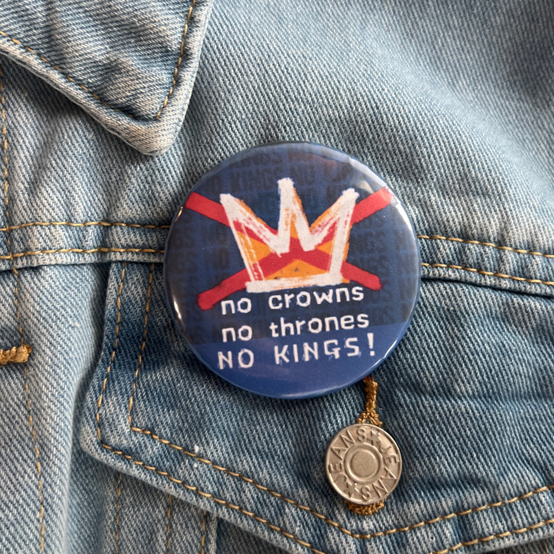 Pinback Buttons - NO KINGS Day