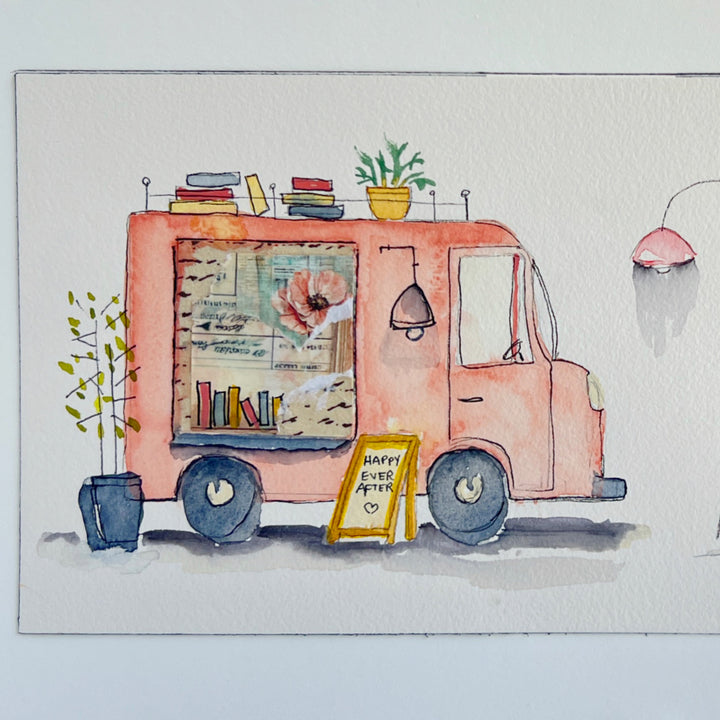 Happy Ever After - a Good Places Book Double Watercolor