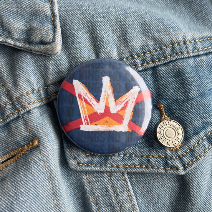 Pinback Buttons - NO KINGS Day
