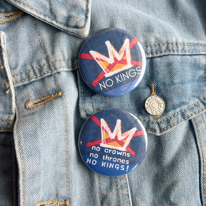 Pinback Buttons - NO KINGS Day