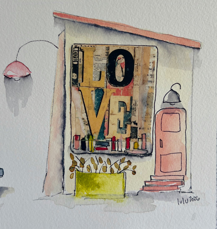 Happy Ever After - a Good Places Book Double Watercolor