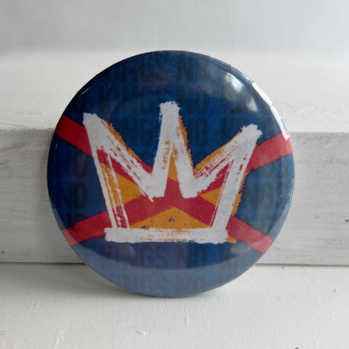 Pinback Buttons - NO KINGS Day
