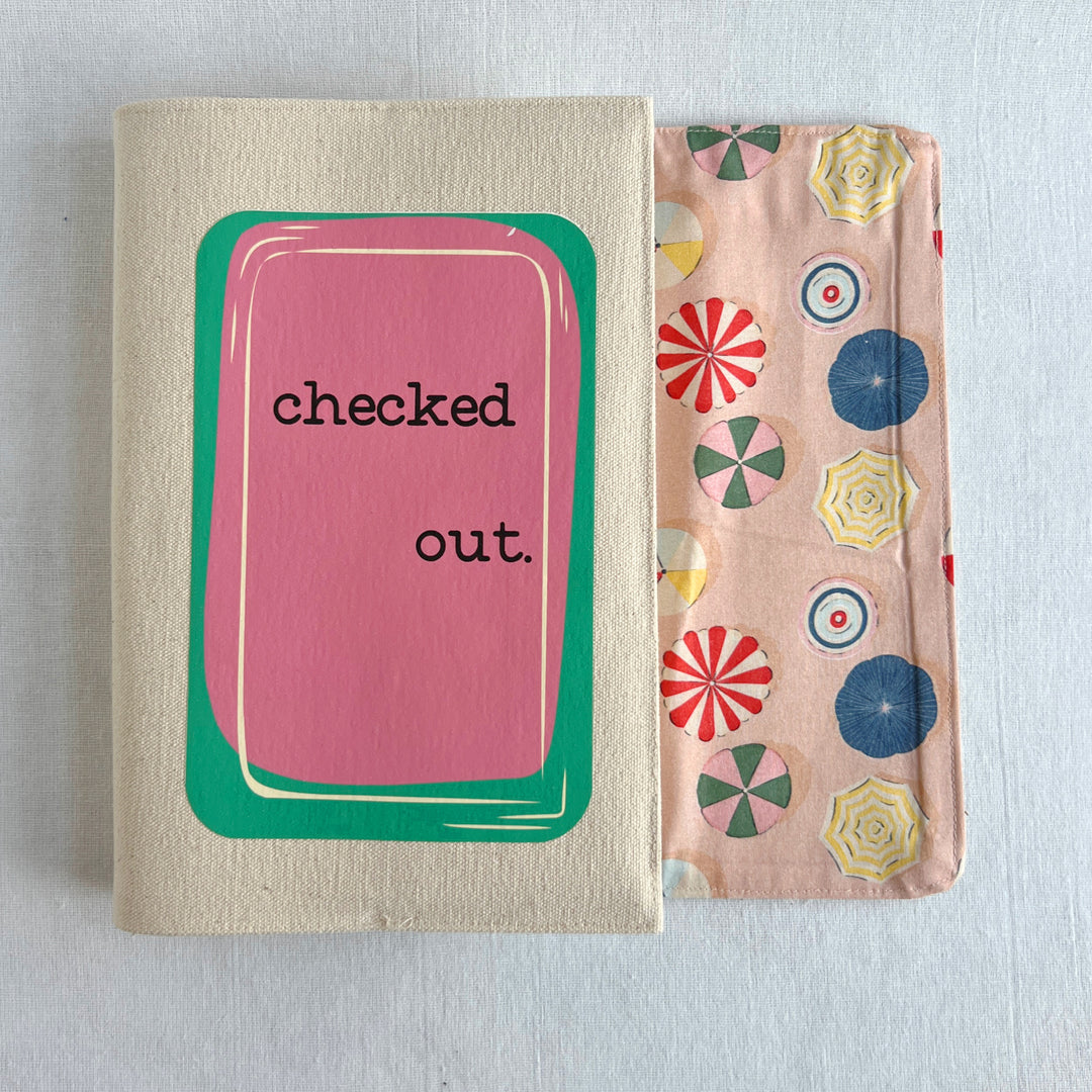 Checked Out - Canvas Book Cover