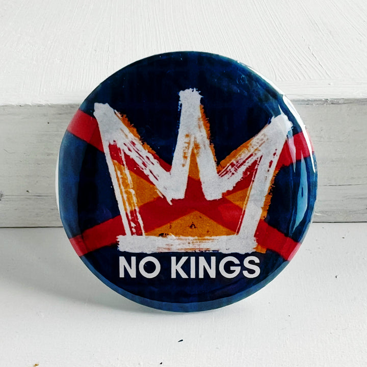 Pinback Buttons - NO KINGS Day