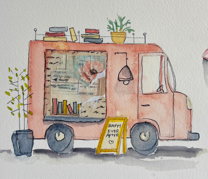 Happy Ever After - a Good Places Book Double Watercolor