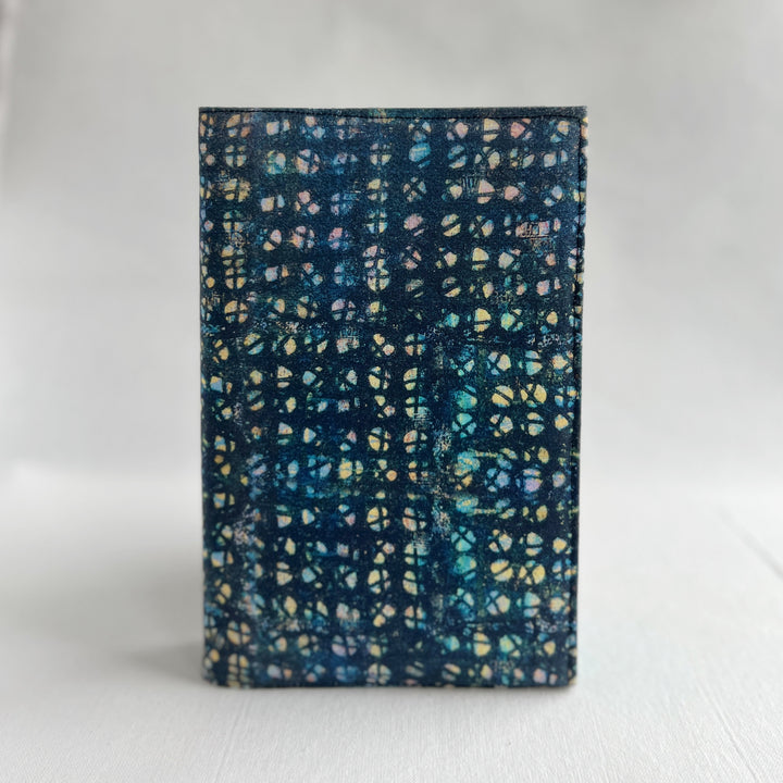 Reusable Adjustable Fabric Book Cover - Multicolor Fabric