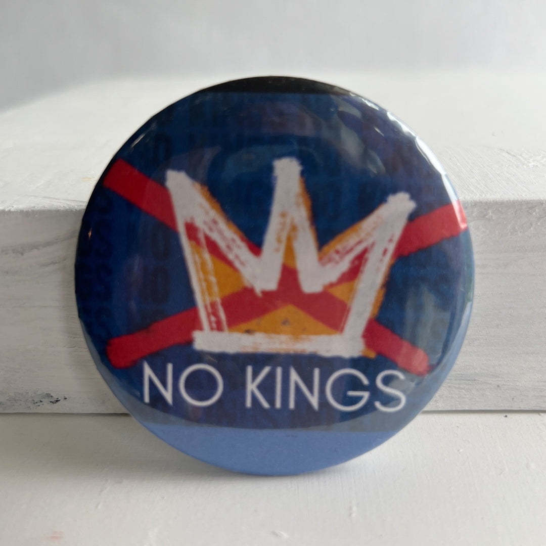 Pinback Buttons - NO KINGS Day