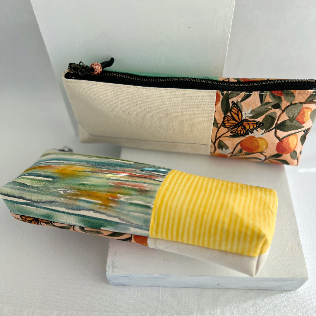 Zip Bag Pouch - For Art Pens, Paintbrushes, Markers and More