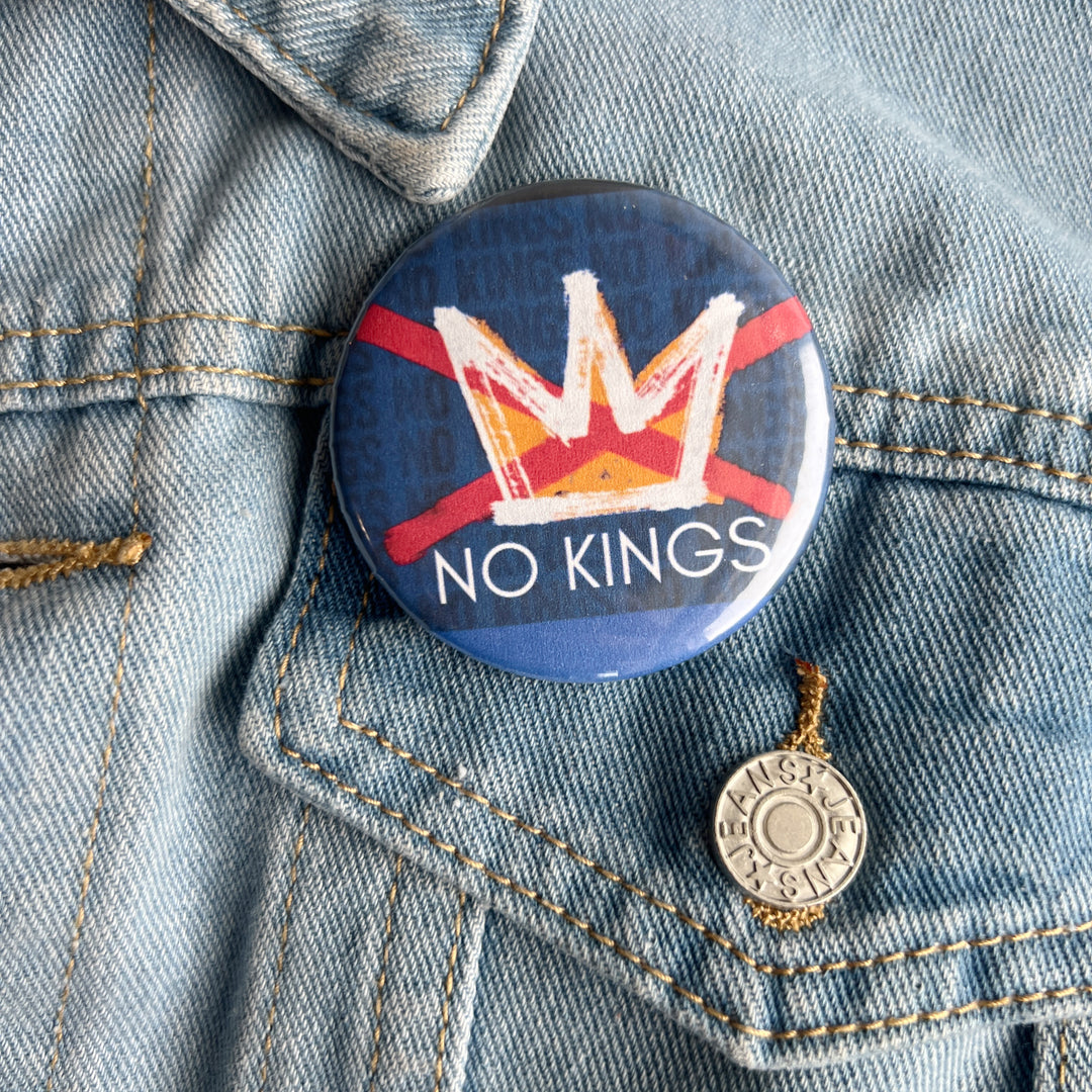 Pinback Buttons - NO KINGS Day