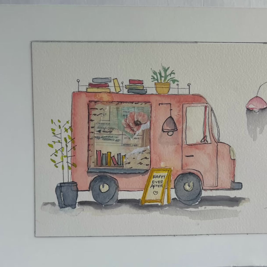 Happy Ever After - a Good Places Book Double Watercolor