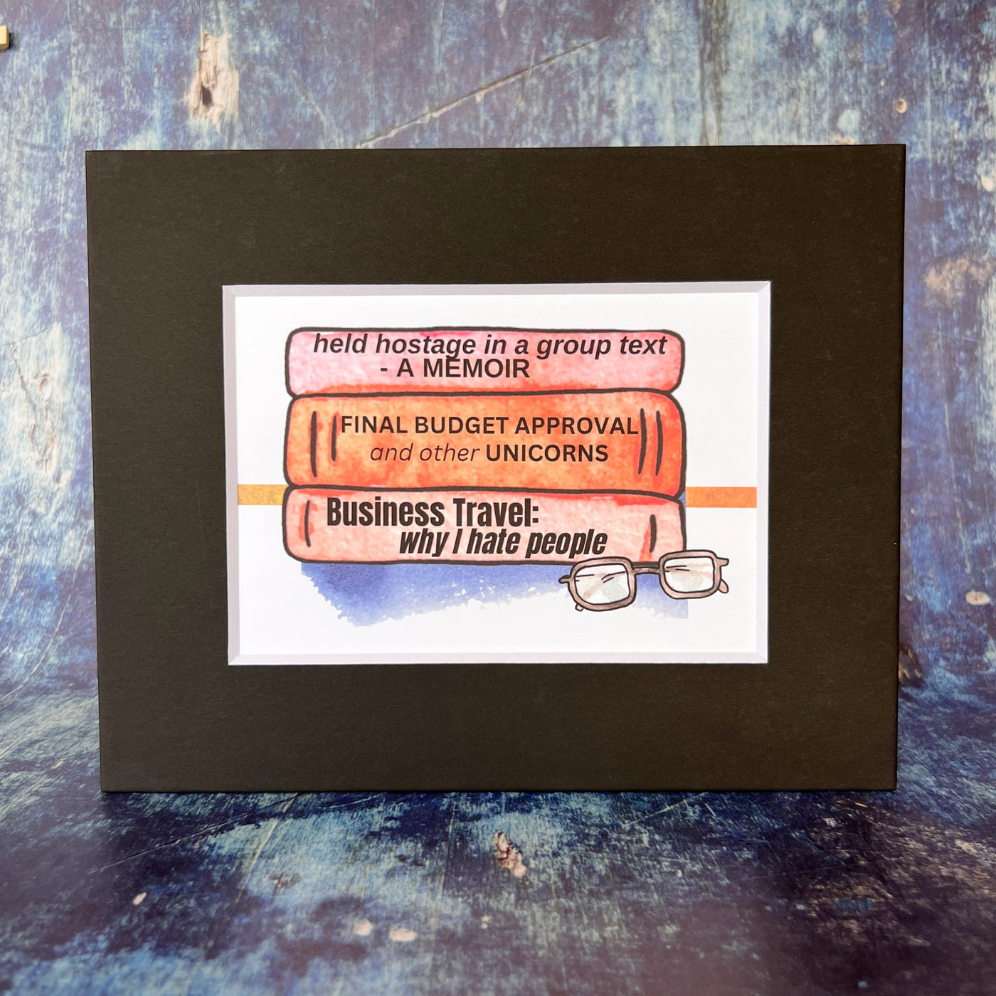 true life bookshelf print 4  - business books