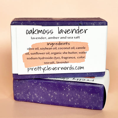 clever+clean oakmoss lavender - my life is based on a true story