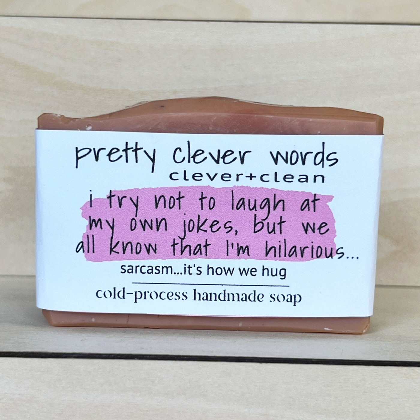 clever+clean rose clay bar soap - we all know I'm hilarious