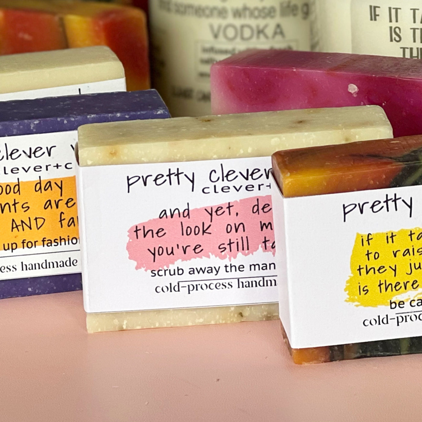 clever+clean grapefruit tea tree bar soap - yet, you're still talking
