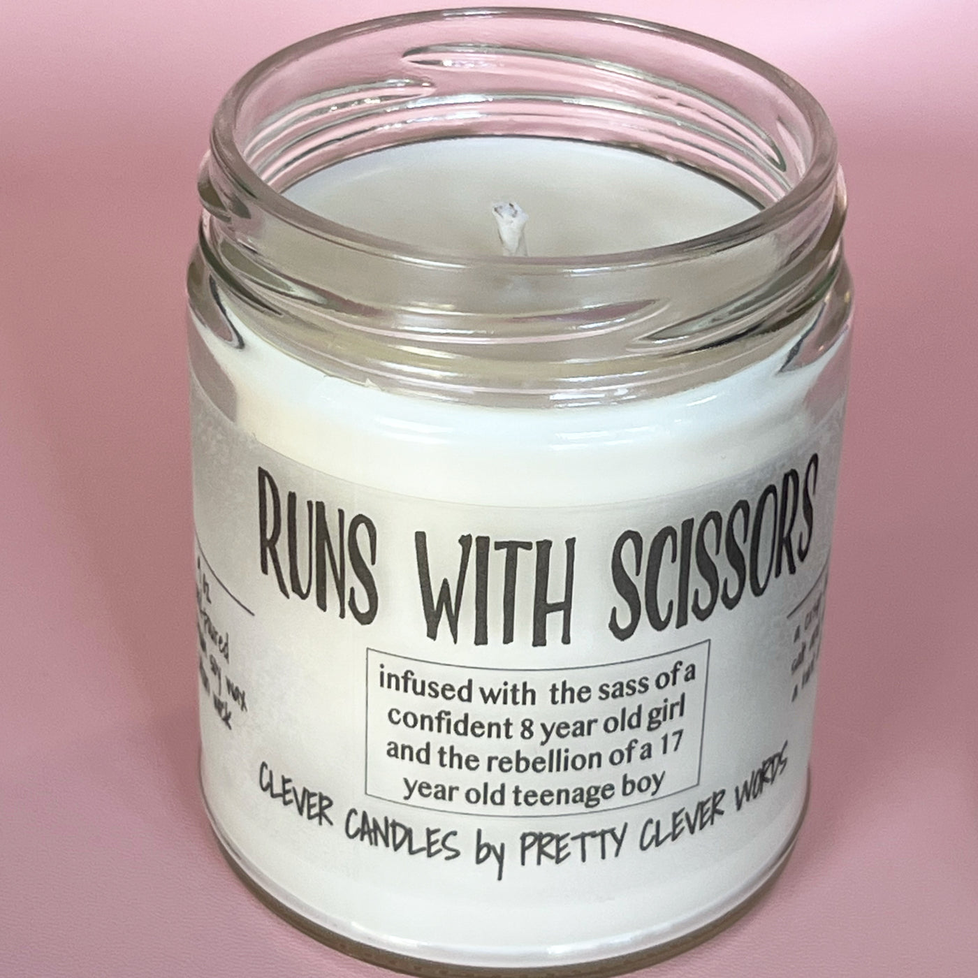 runs with scissors - salt life candle