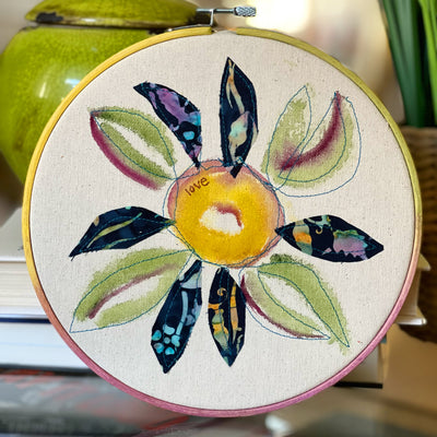 love - hoop art