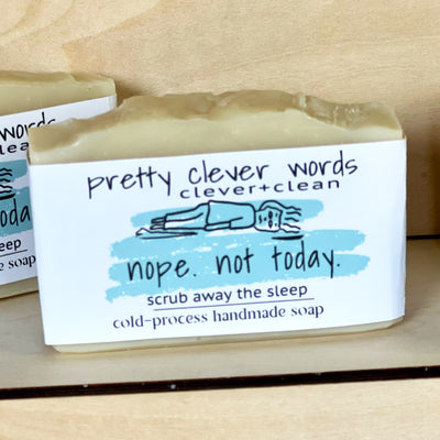 clever+clean after the rain bar soap - nope. not today...