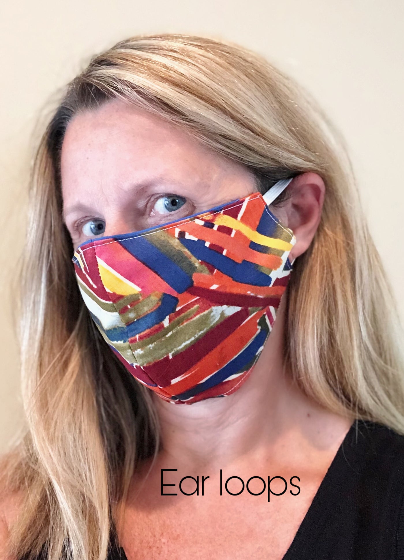 Cotton Face Mask with Filter Pocket - LIMEY LEMON