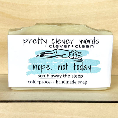 clever+clean after the rain bar soap - nope. not today...