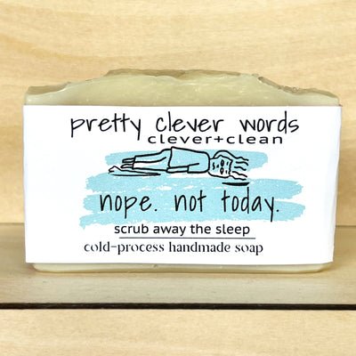 clever+clean after the rain bar soap - nope. not today...