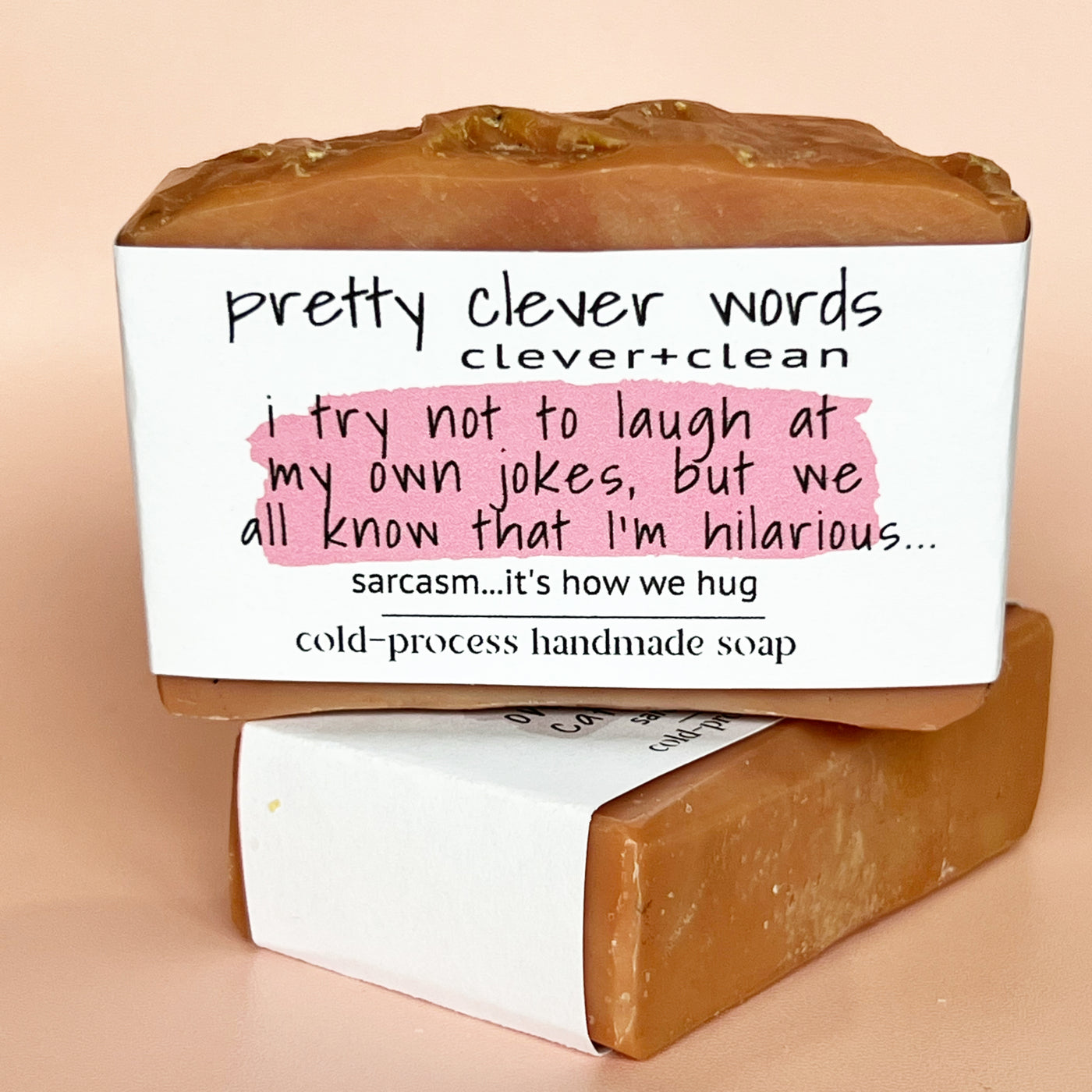 clever+clean rose clay bar soap - we all know I'm hilarious