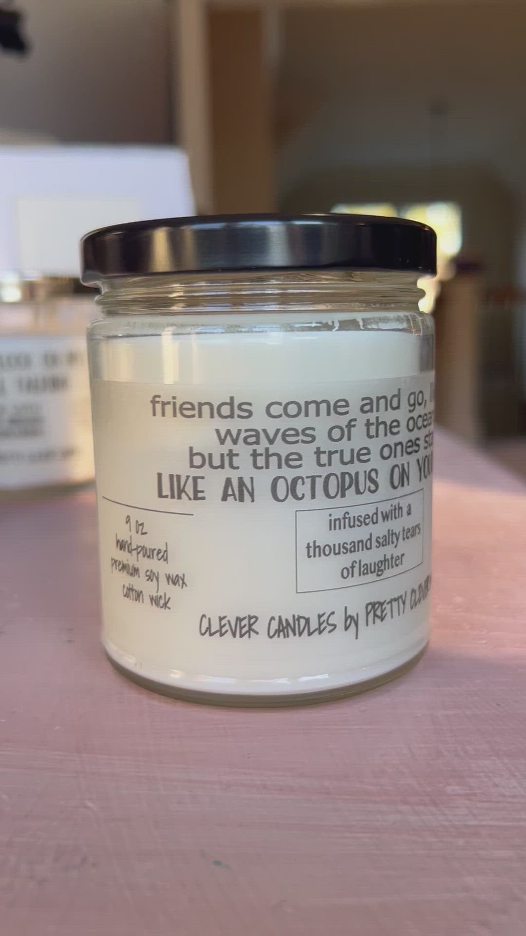 friends come and go - salt life candle