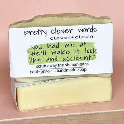clever+clean hawaiian sunshine bar soap - you had me at 'accident'