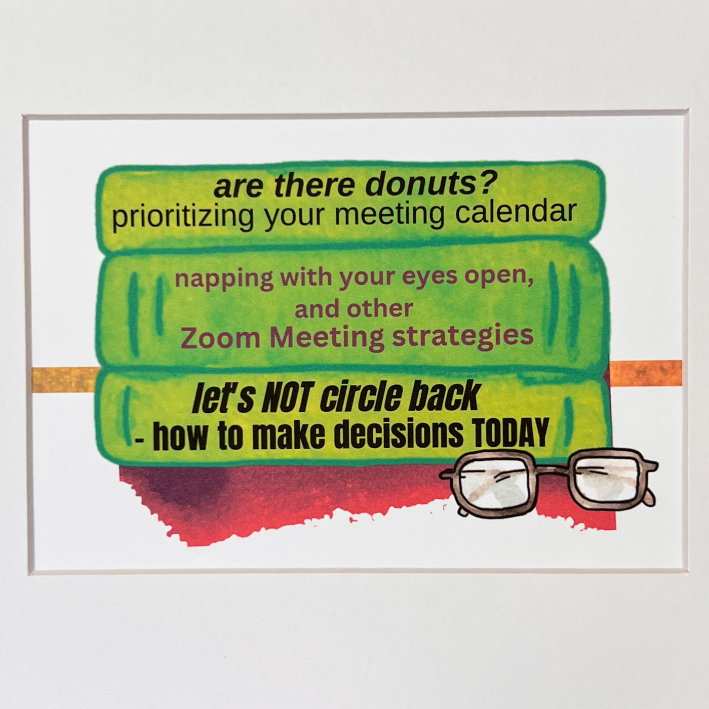 true life bookshelf print 1  - business books