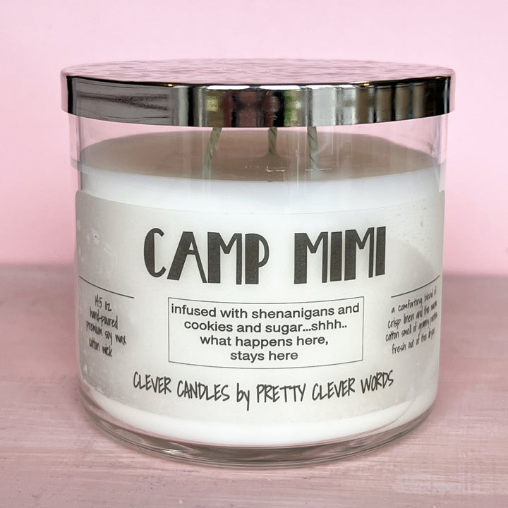 Camp Mimi -  warm cotton candle