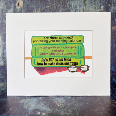 true life bookshelf print 1  - business books