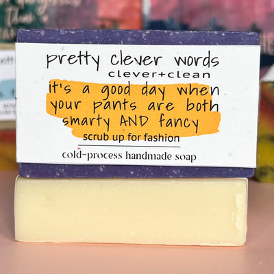 clever+clean oakmoss lavender - day of smarty AND fancy pants