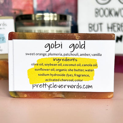 clever+clean gobi gold soap - i do all my own unintentional stunts