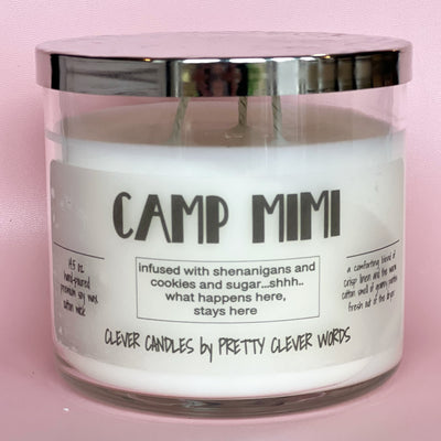 Camp Mimi -  warm cotton candle