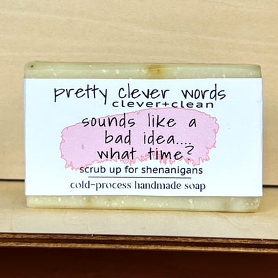clever+clean grapefruit tea tree bar soap - sounds like a bad idea, what time?