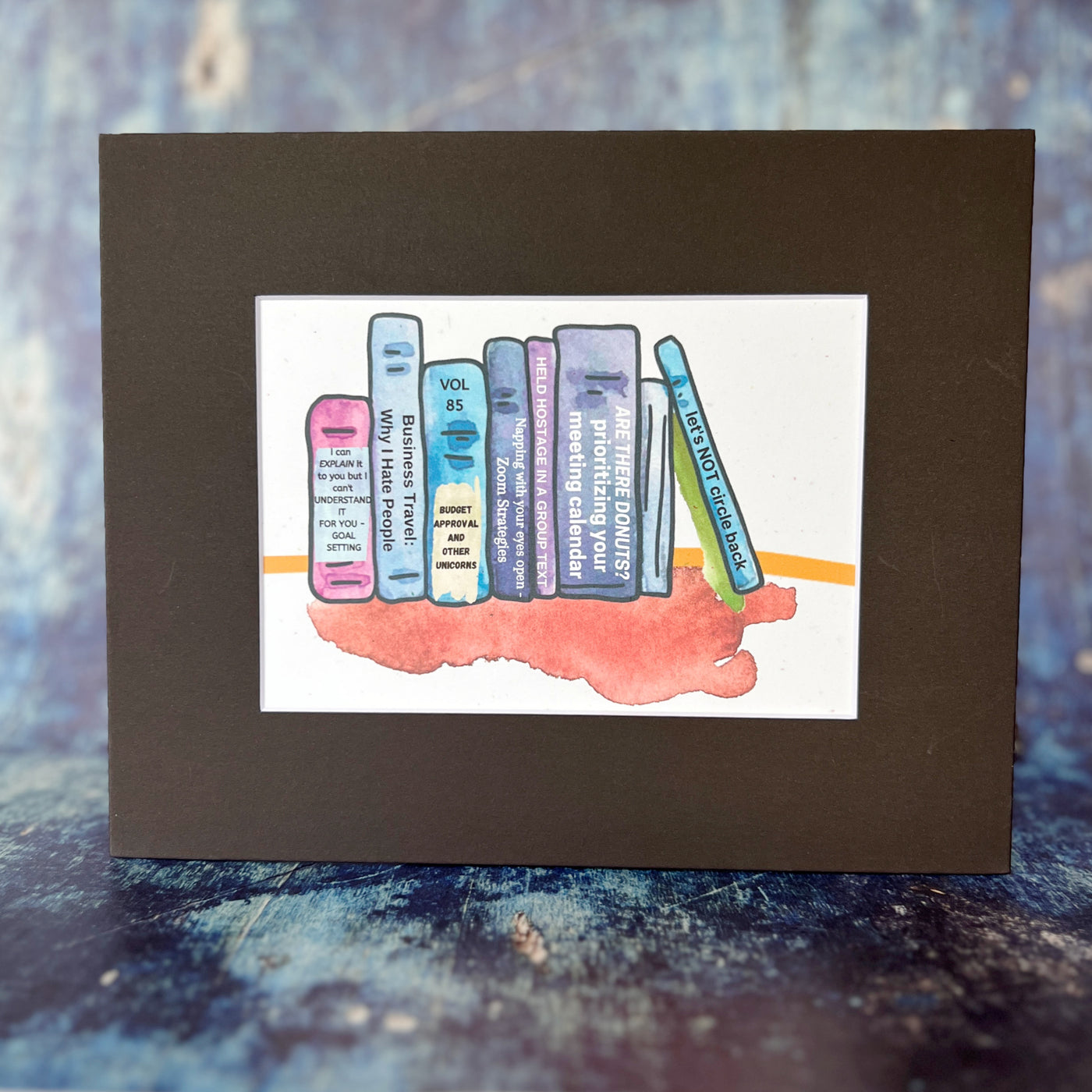 true life bookshelf print 3  - business books