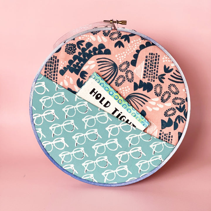 reader pocket hoop art