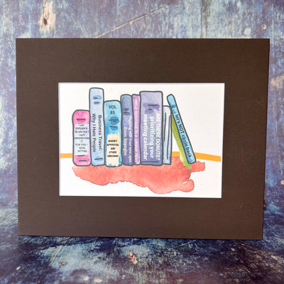 true life bookshelf print 3  - business books