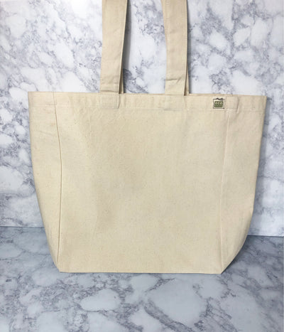 canvas tote with handles